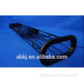 Carbon steel epoxy painted oval flat filter bag cage